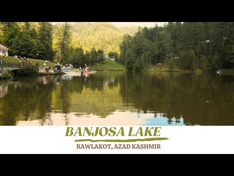 BANJOSA LAKE | Most Beautiful Lake in Rawlakot Azad Kashmir Cinematic Drone Footage| DJI Mavic Air 2