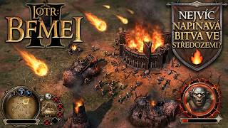 NEJVÍC NAPÍNAVÁ BITVA VE STŘEDOZEMI? 🔥 (LOTR: BFME II)