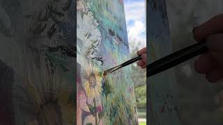 never throw out a painting you could always find new inspiration for it  #art