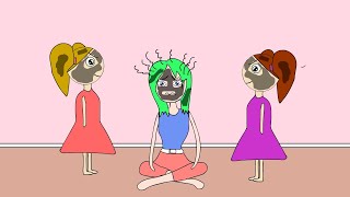 طفشنا زوجة ابوي الأجنبية من البيت#لمار_وميار
