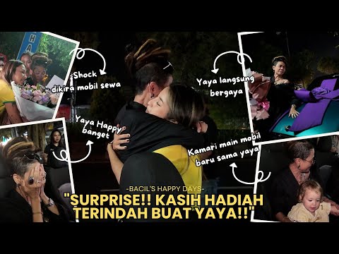 SURPRISE!! Kado Terbaik Buat YAYA : Mobil Favoritnya! Ekspresi YAYA bikin terharu 🥹🥹 ! #VLOG 17