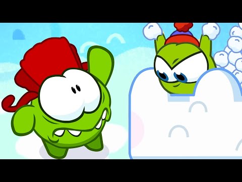 Om Nom Stories - Snowball Showdown! ☃️ ⭐ Cartoon For Kids Super Toons TV