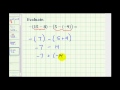 Operations with Positive and Negative Numbers