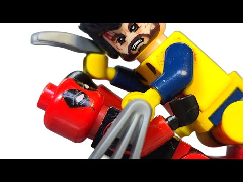 [데드풀과 울버린] 1분57초 초간단 요약 영상 (레고 스톱모션) LEGO Deadpool And Wolverine 1minutes summary (LEGO stop motion)