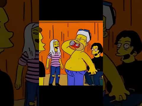 Simpsons Homer Outer Space