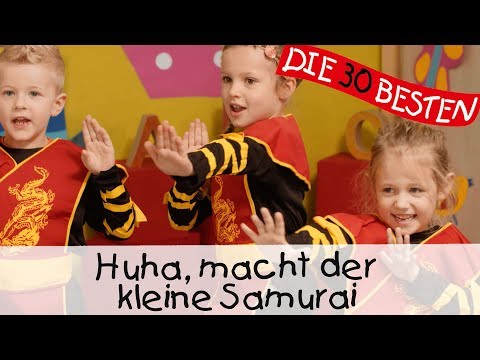 π©πΌ Huha, macht der kleine Samurai - Singen, Tanzen und Bewegen || Kinderlieder