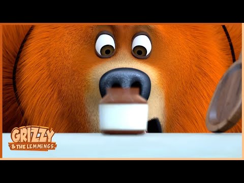 Keyring Cabin | Grizzy & the lemmings (Clip) | 🐻🐹 Cartoon for Kids