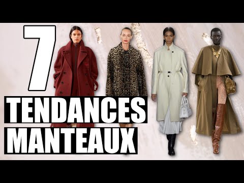 TENDANCES MANTEAUX HIVER 2024/2025