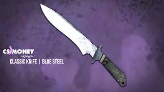 Classic Knife Blue Steel Gameplay