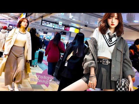 Shinagawa Cool City🐶Tokyo Digest💖Nonstop 1 hour 4K