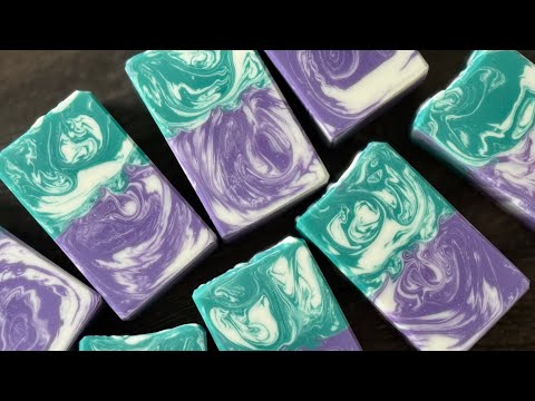 Acai Berries & Satin Cold Process Soap Making