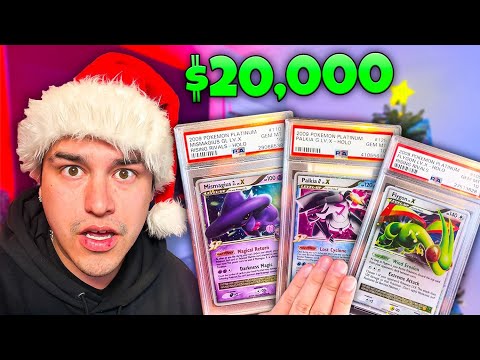 HE HAS THE MOST INSANE PSA 10 LV.X COLLECTION! ($20,000) | Vertmas Day 9