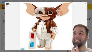 LEGO Ideas Gremlins Gizmo reveal & thoughts! 1125 pcs., 8" tall, sits/stands #NotSponsored 21361