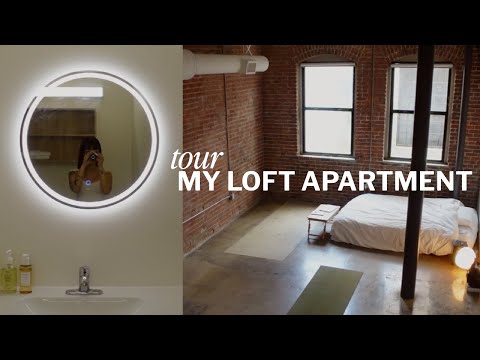 empty loft apartment tour