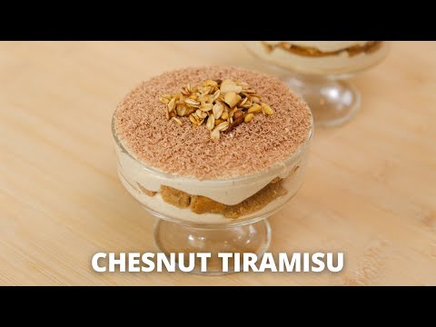 Remake Culinary Class war! CHESNUT TIRAMISU!