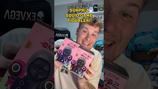 SÜRPRİZ SQUID GAME FİGÜRLERİ! #emreuzunboy #unboxing #squidgame #netflix #shorts