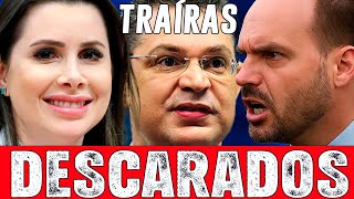 💥 TRAÍRAS DESCARADOS, SÓSTENES E CAROL DE TONY FAZ MANOBRA PRA LIVRAR EDUARDO BOLSONARO DA PRISÃO 💥