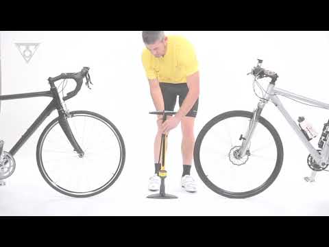 Topeak JoeBlow 스포츠 III 자전거 펌프 - 옐로우/블랙