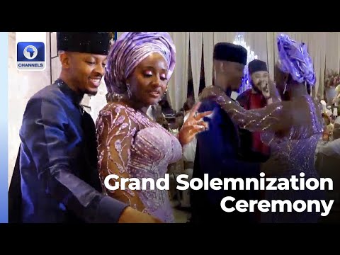 Grand Wedding Ceremony Of Amina Isa And Afam Ibekwe