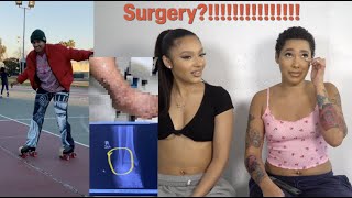 Saiyr Broke Her Ankle and got SURGERY!!! 🤕😔 | STORY TIME/VLOG *Gory Pictures*