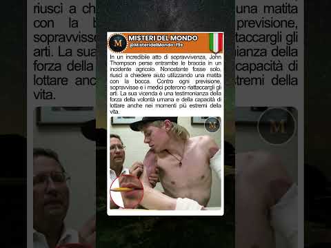 John Thompson: la forza che sfida l’impossibile#viral #shorts