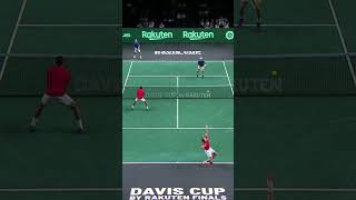 #Shorts - Fabio Fognini Hot Shot - Davis Cup by Rakuten Final 8 2022