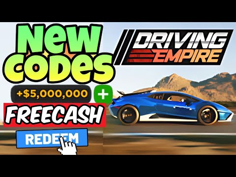 *NEW CODES* ALL WORKING CODES FOR DRIVING EMPIRE IN 2025! ROBLOX DRIVING EMPIRE CODES