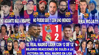 MEJORES REACCIONES DE CULÉS AL REAL SOCIEDAD 1-2 REAL MADRID CON SHOW DE MBAPPÉ Y ROJA POLÉMICA