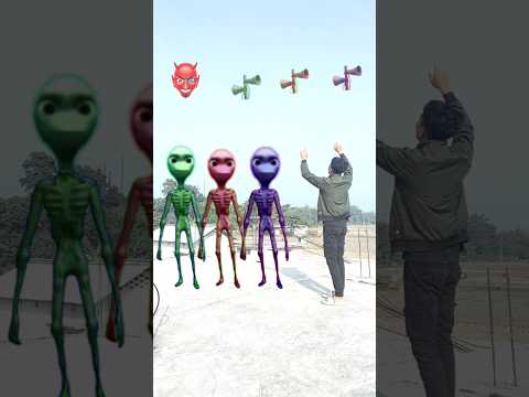 green purple, red & blue siren vs Me correct head matching new game - magical video | #viral#vfx