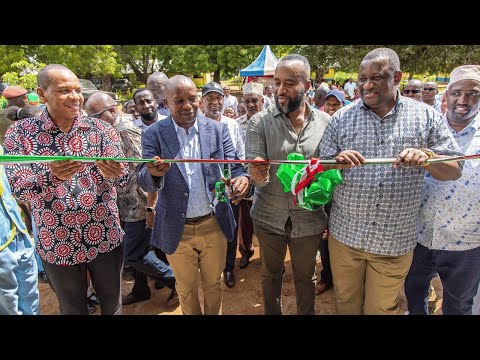 SEE WHAT HAPPEN WHEN DP KINDIKI, CS JOHO & OTHER LEADERS ARRIVED IN TANA RIVER FOR DEVELOPMENT TOUR