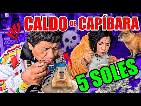 ENCONTRAMOS CALDO DE CAPIBARA Y COLAGENO DE 5 SOLES Y 7 SOLES