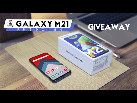 (ENGLISH) Samsung Galaxy M21 - Unboxing & Giveaway (48MP Triple Cam - 6000 mAh - 12,999)