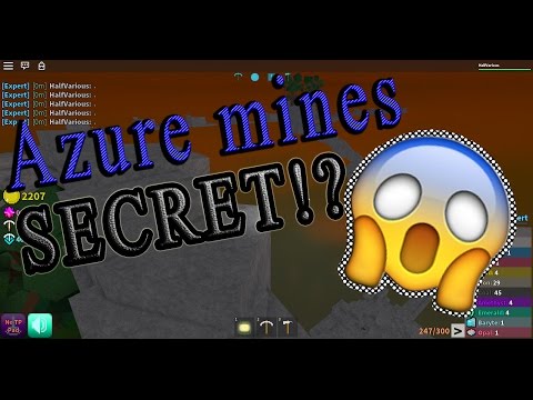 Azure Mines Community Secret Code 07 2021 - azure mines roblox