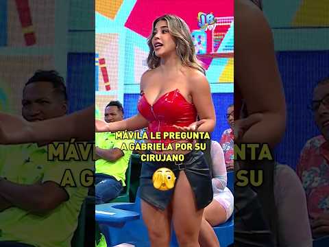 Mávila Huertas le pidió a Gabriela Serpa el dato de su cirujano. 🤭 #JBenATV #JBJorgeBenavides #Humor