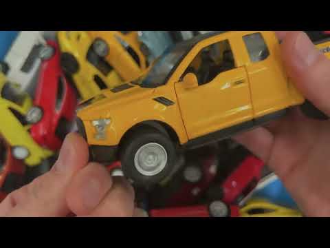 Huge Collection Of Diecast Model Cars From The Box   4K