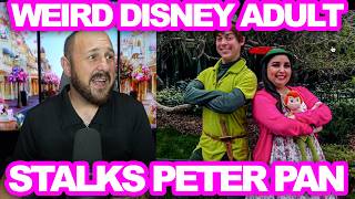 Disney Adult Stalks Peter Pan And The Internet Is Divided