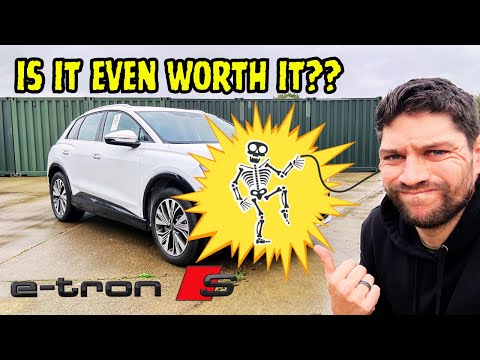 IS IT POSSIBLE TO REPAIR A CRASHED ELECTRIC CAR? AUDI Q4 ETRON!!...