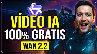 Crea VÍDEOS INCREÍBLES con un modelo 100% gratuito 🚀 Nuevo WAN 2.2
