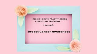 Tafadzwa Zhawari presents Breast Cancer Awareness month