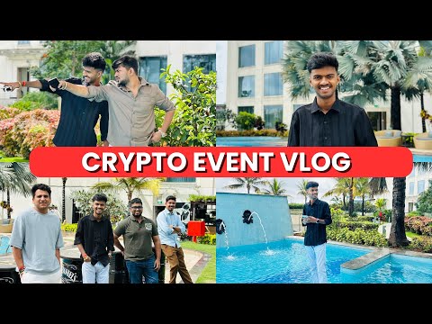 Attended Crypto Event With @iitiantrader @Tradewithsunil  | Vlog With Traders