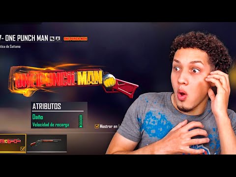 ASI CONSEGUI LA NUEVA M1887 ONE PUNCH MAN ANTES QUE TODOS EN FREE FIRE | ElCHiNO_RB