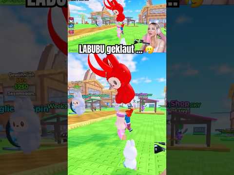 Labubu geklaut 😳 #shorts #gaming #roblox