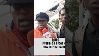 Del what ? #publicinterview #comedy #funny