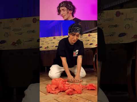 Daddy drank the dirty watermelon juice 😱🍉 Reaction