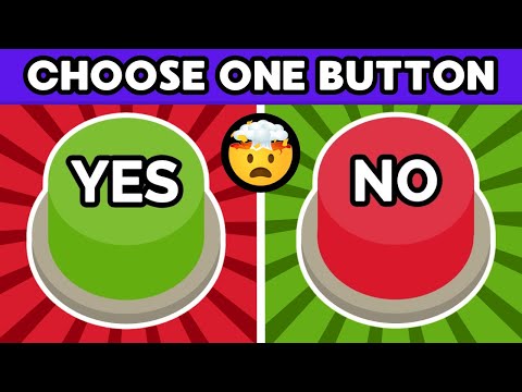 Choose One Button - YES or NO Challenge 🤯