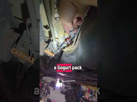 Imagine paying for diagnostics just to find a candy wrapper in there 😅 #mechanic #shorts #fypシ