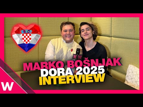 🇭🇷 Marko Bošnjak on "Poison Cake" and Dora 2025 (Croatia Eurovision selection)