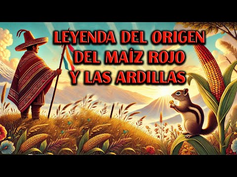 EL ORIGEN DEL MAÍZ ROJO Y LAS ARDILLAS