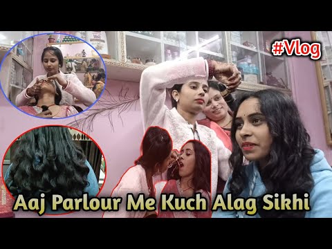 Aaj Parlour me kuchh alag sikhi | Official Raveena Vlogs