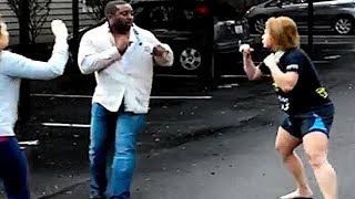 👊 Las mejores Peleas Callejeras Reales 👊 Karma Instantáneo de mujeres  estreno 2025 pelicula